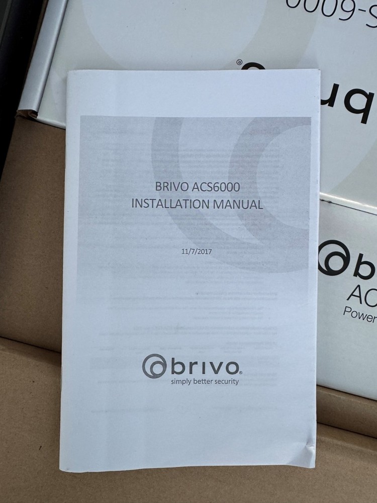 Brivo ACS6000-E Access Control System