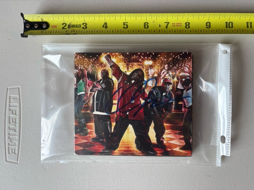 Lil Jon Signed CD Cover Crunk Juice (2) CDs inside BSA COA 574