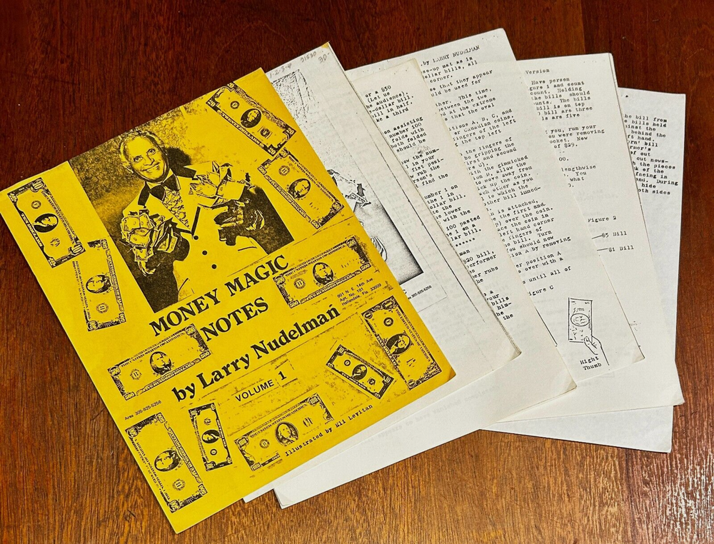 Money Magic Notes, Larry Nudelman, 4 Issues
