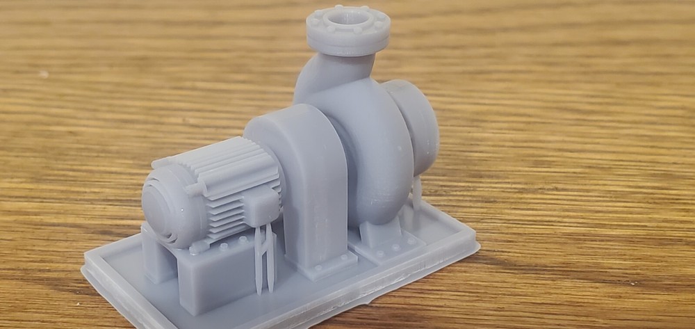 O Scale Centrifugal Pump and Motor - MEDIUM