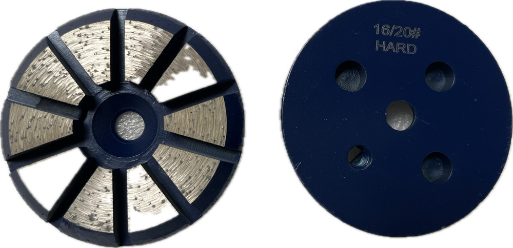 3'' 10 segments Puck, Trapezoid Metal Disc.