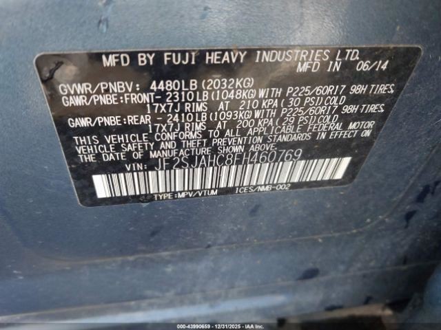 Fuse Box Engine Compartment Fits 14-15 FORESTER 4966520