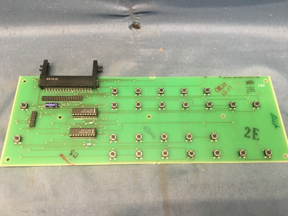 Peavey DPM-3se Keyboard Panel Switch Matrix Board