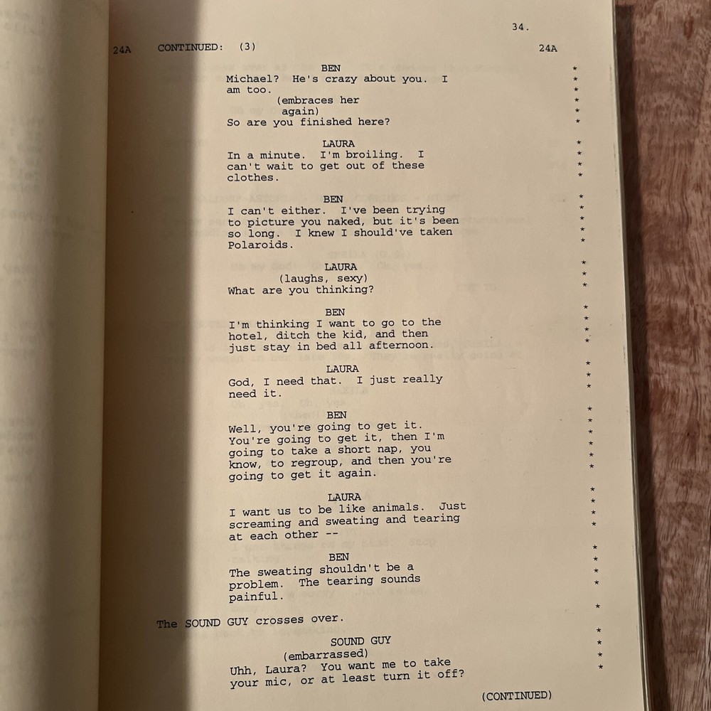 ANALYZE THIS original SCRIPT ROBERT DE NIRO, BILLY CRYSTAL from set Rev. 6/17/98