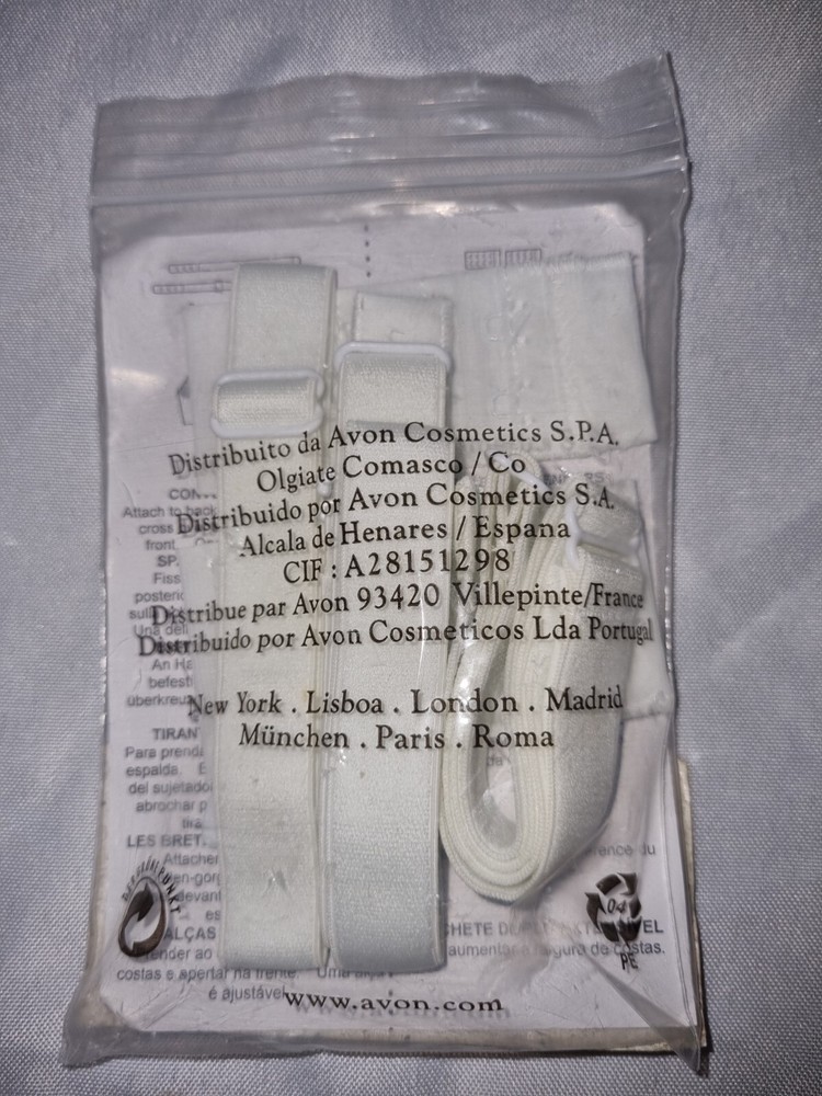 NEW White AVON bra Converter