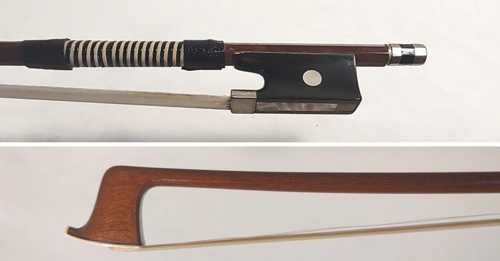 Robert M. Ernst Violin Bow, Round Pernambuco, Handmade, Germany