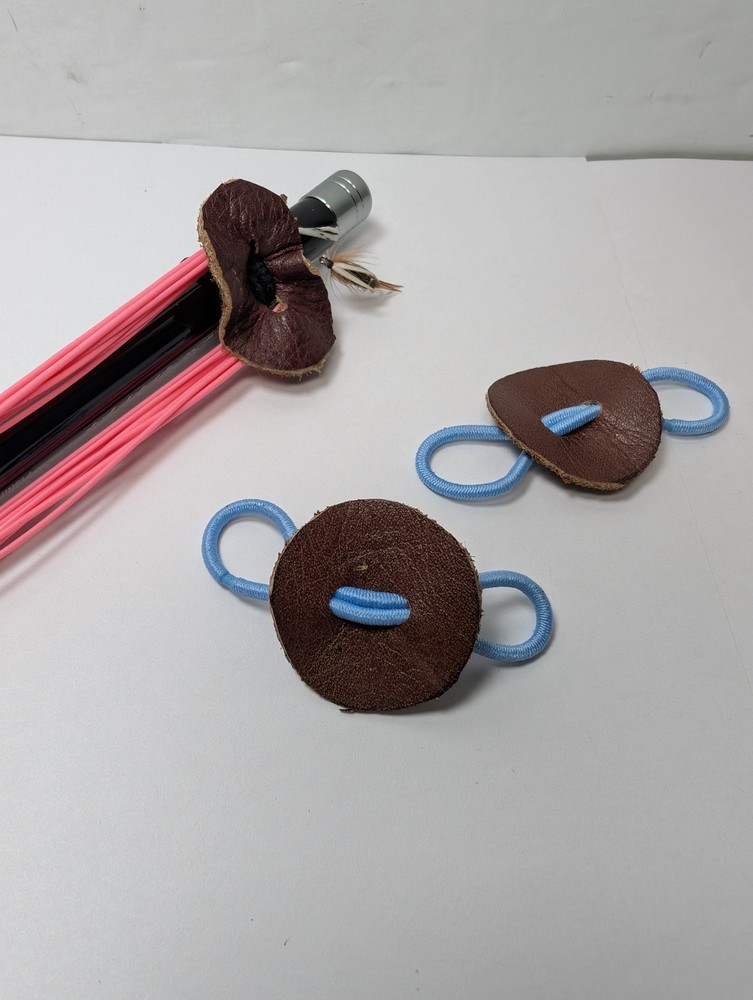 Tenkara Rod Line Holder/Leather Tabs
