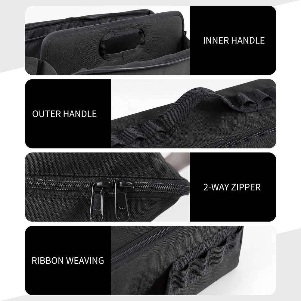 Naturehike Folding Tool Bag, Multifunctional Tool Storage Bag, Zippered Duffe...