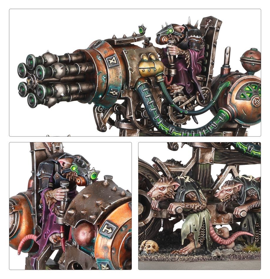 Warhammer: SKAVEN: RATLING WARPBLASTER