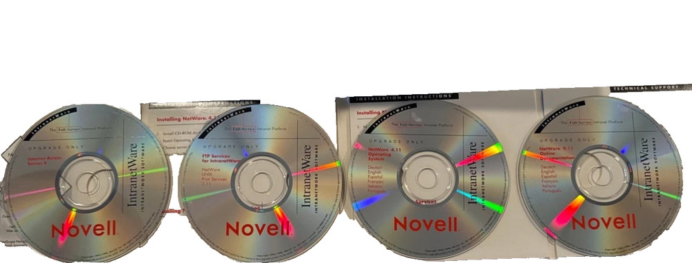 Novell IntranetWare Upgrade- NetWare 4.11