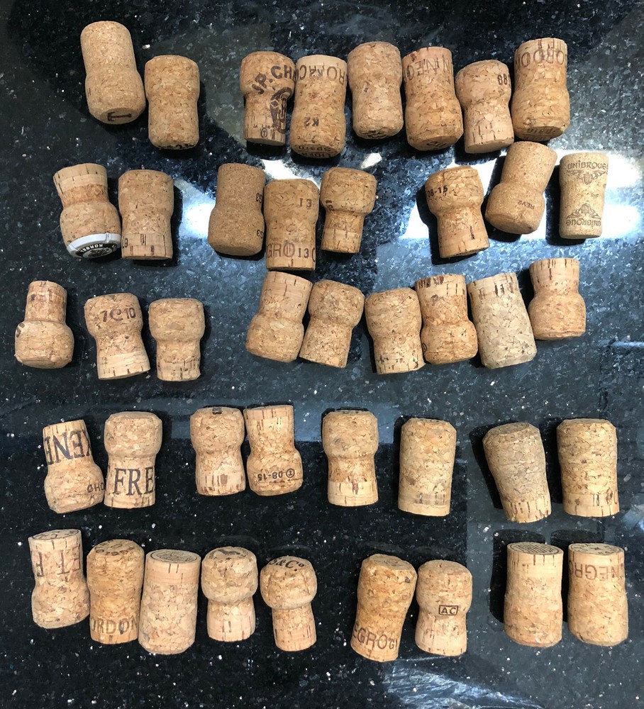 50 Champagne Corks. No Synthetics