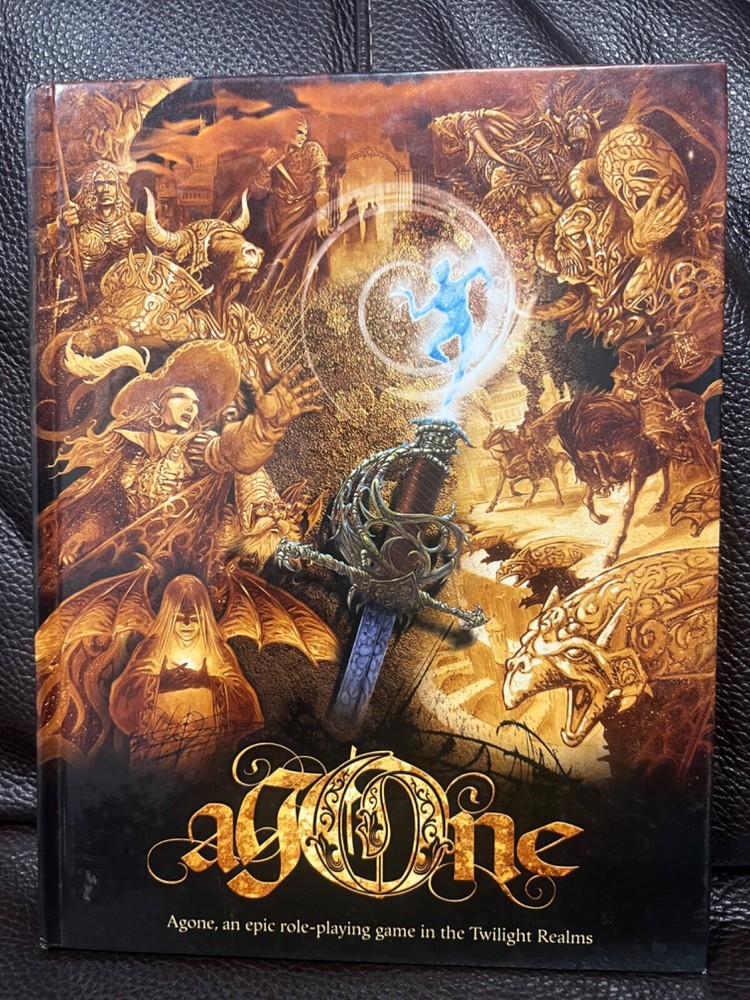 Agone  RPG Campaign Twilight Realms Hardcover