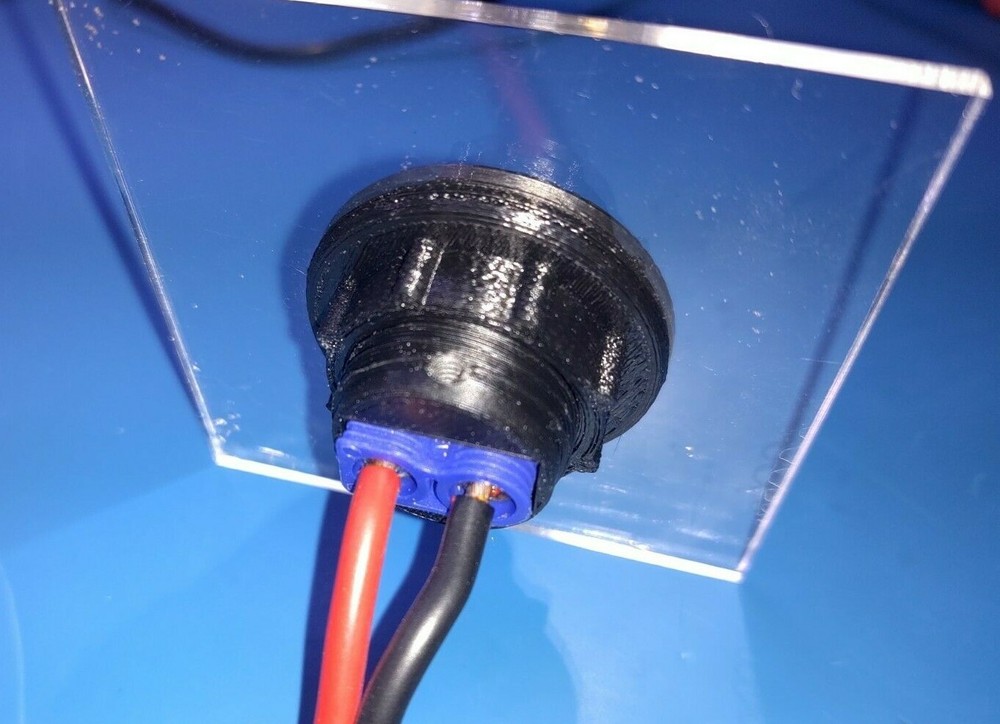 Threaded Panel Mount Adapter, EC5 Connector