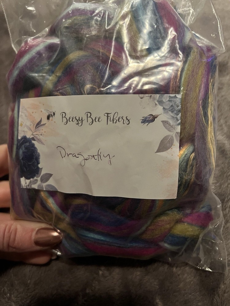 Merino Silk Roving