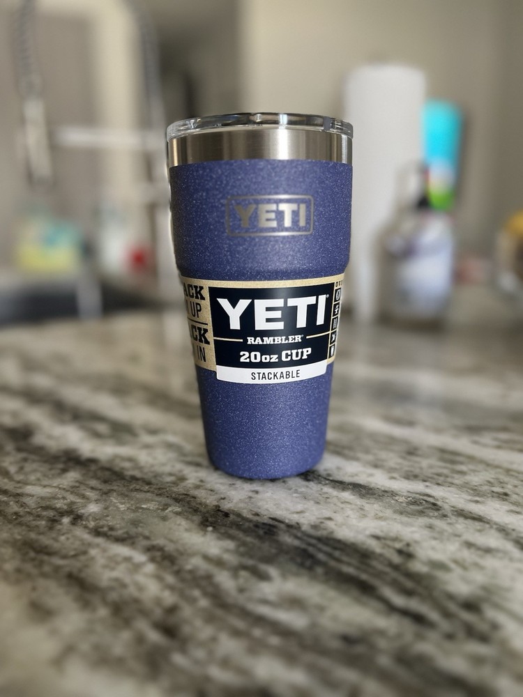 Yeti Rambler 16oz/20oz Stackable Cup Moon Dust Limited Edition Color 2025