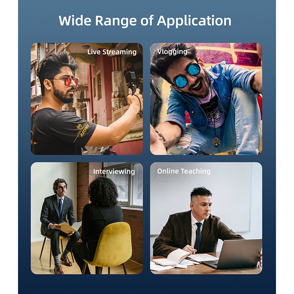 1.5m Lavalier Microphone Type-C Interface Mic For Insta360 X4 Action Camera