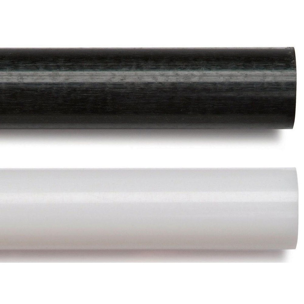 Acetal Round Rod, Black, .500" x 36"