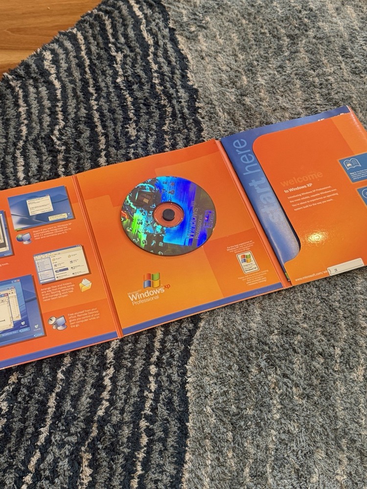 Microsoft Windows XP Professional 2002 Upgrade Cd