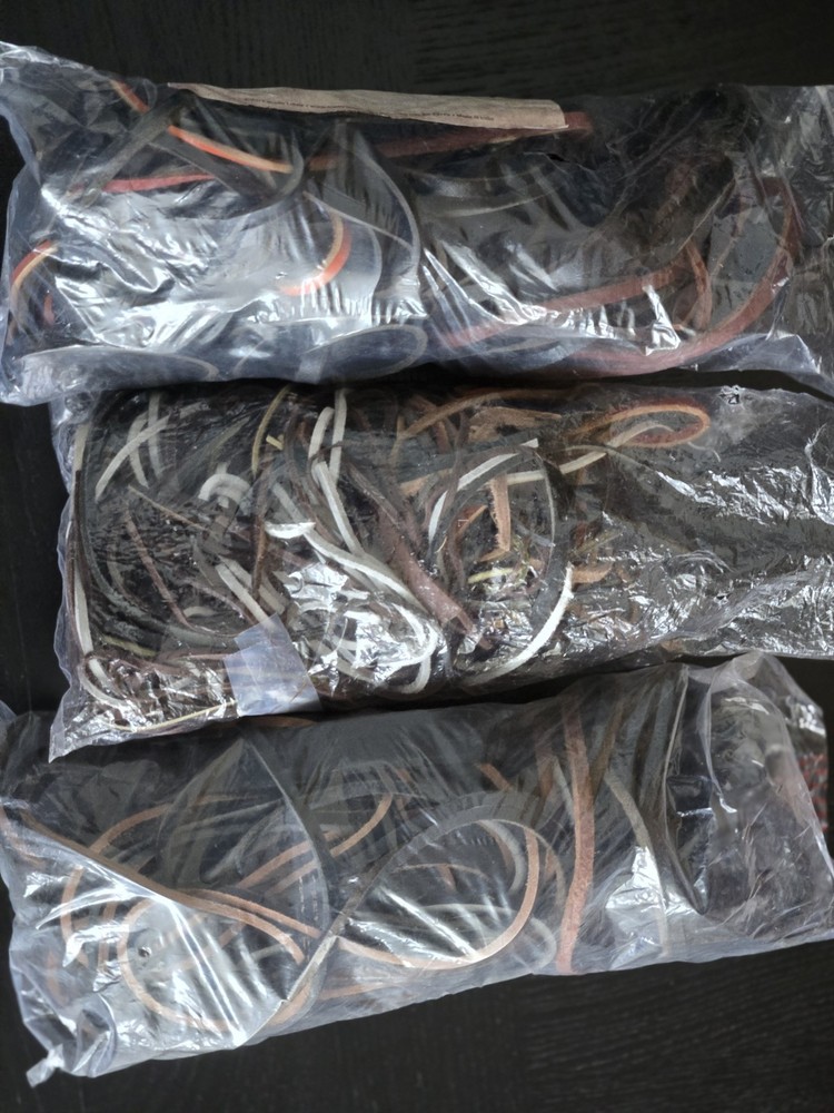 Leather Strips for Crafts and Repairs Random Sizes