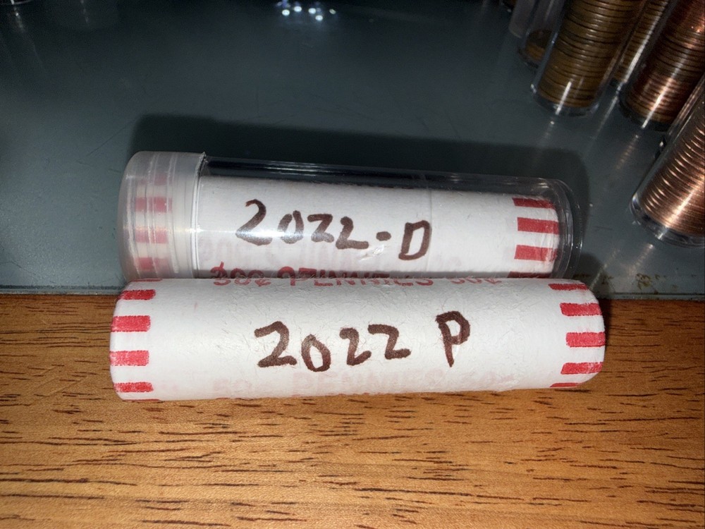 2022 P&D Lincoln Shield Cent 2 Coin Set Uncirculated US Mint
