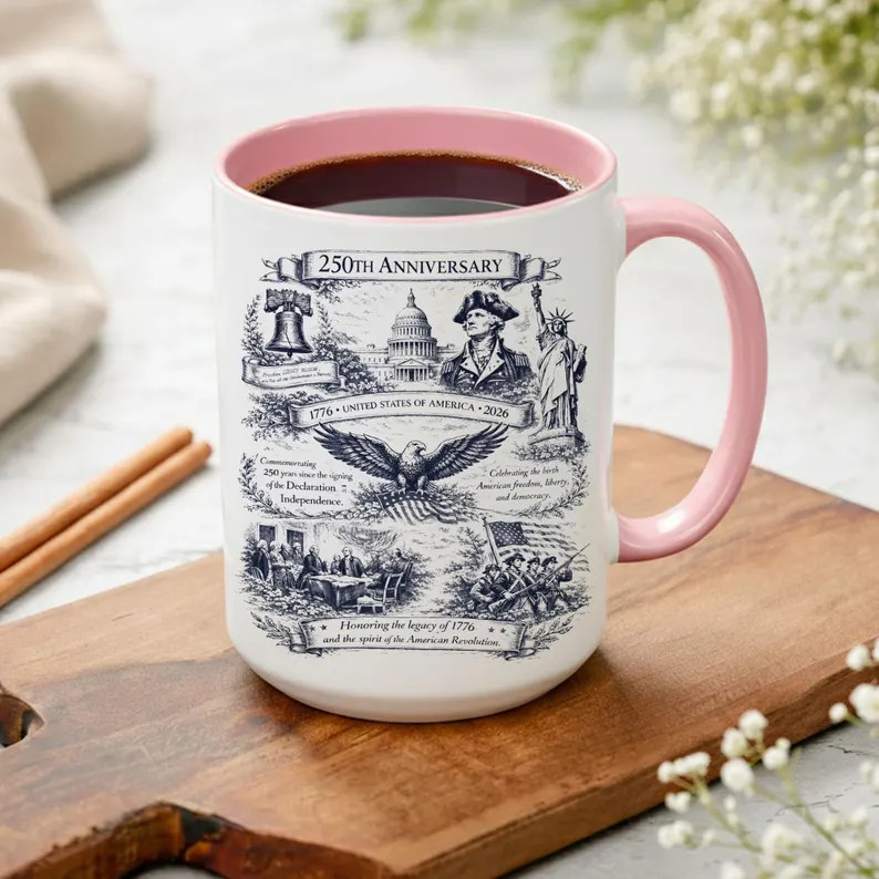 250th Anniversary Mug Commemorative Gift Coffee