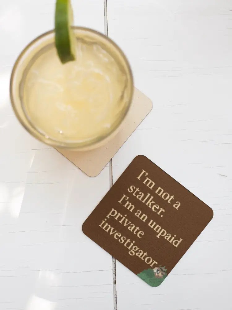 Handmade Coaster: Creep It Real