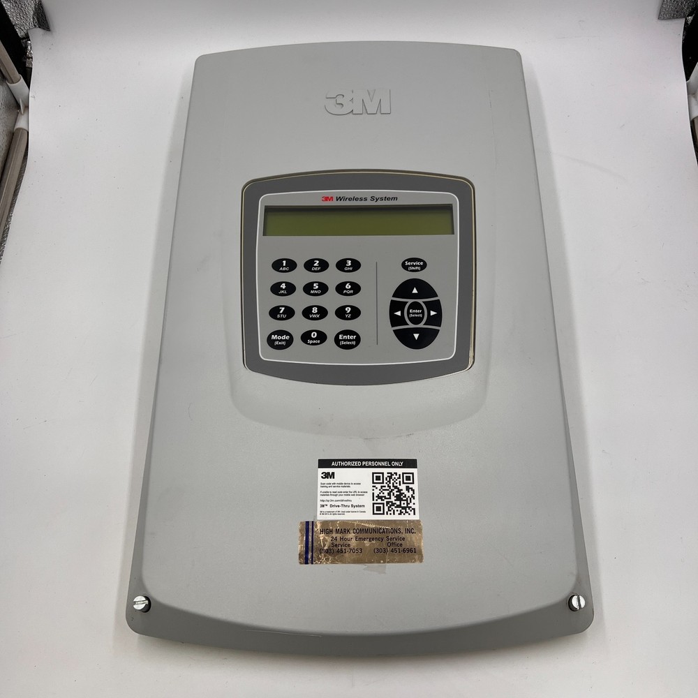 3M 1BAF XT-1 Wireless Drive Thru Intercom Base