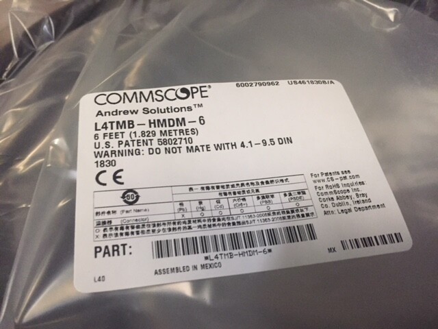 CommScope 6ft L4TMB-HMDM-6 (NEW)