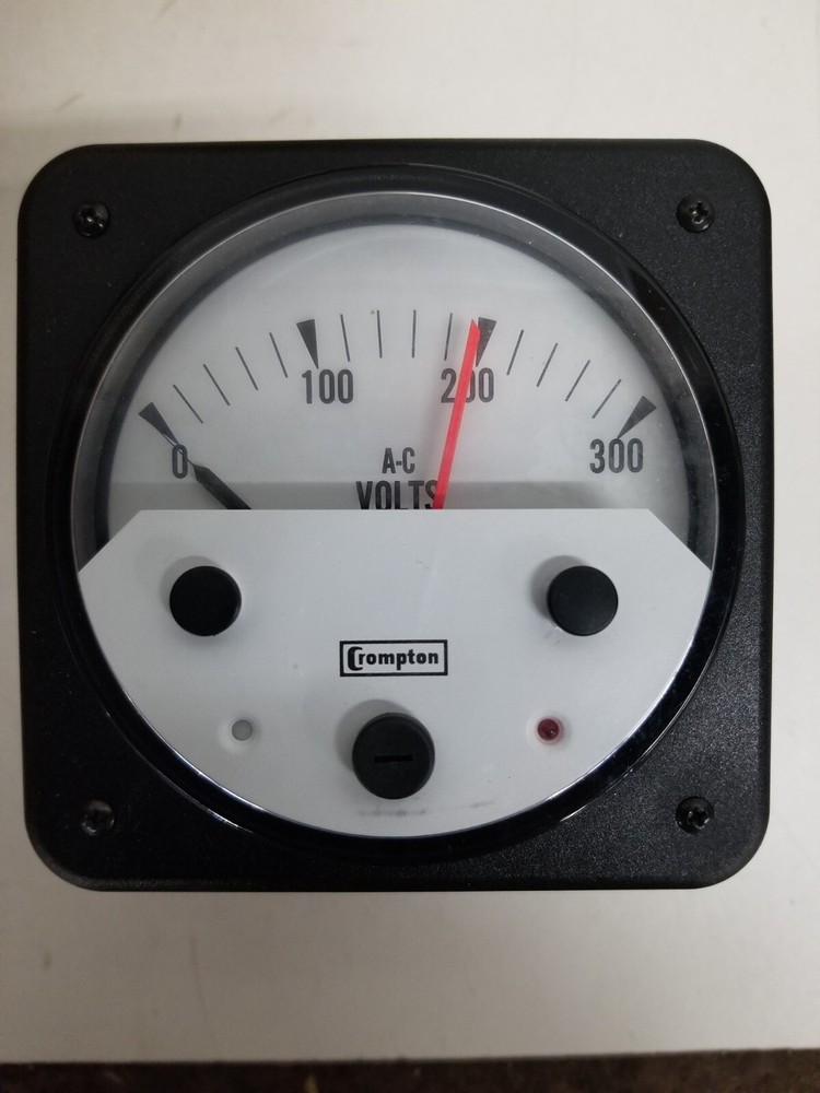 Crompton ETE 301A                 0-100 Volt Meter Relay  electronic