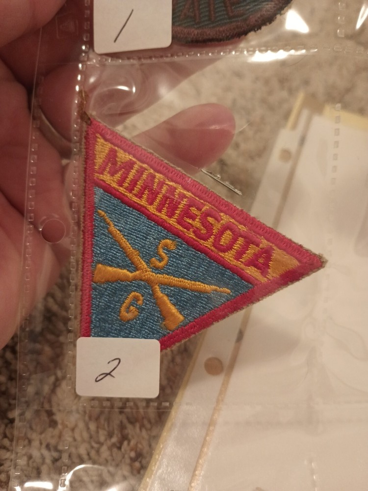 Minnesota State Guard Patch Lot
