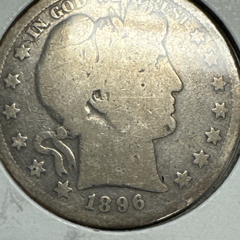 1896-S Barber Half Dollar