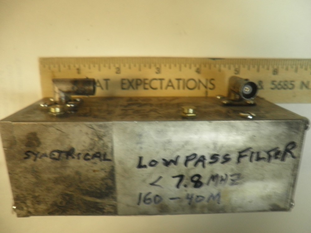 Filter, RF, Low Pass , 7.8 MHz, 50W