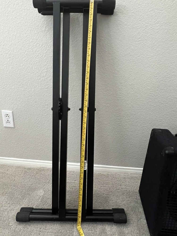 On-Stage heavy duty keyboard stand lok tight construction