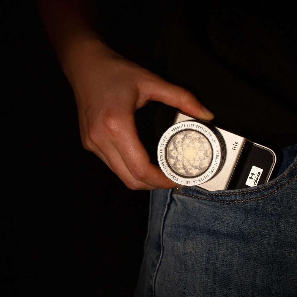 Hobolite Iris LED Video Light Creator Kit with LCD Display, App Control