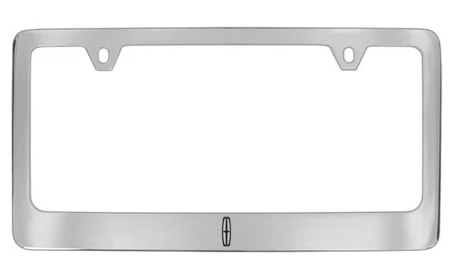 Lincoln logo Chrome plastic License Plate Frame