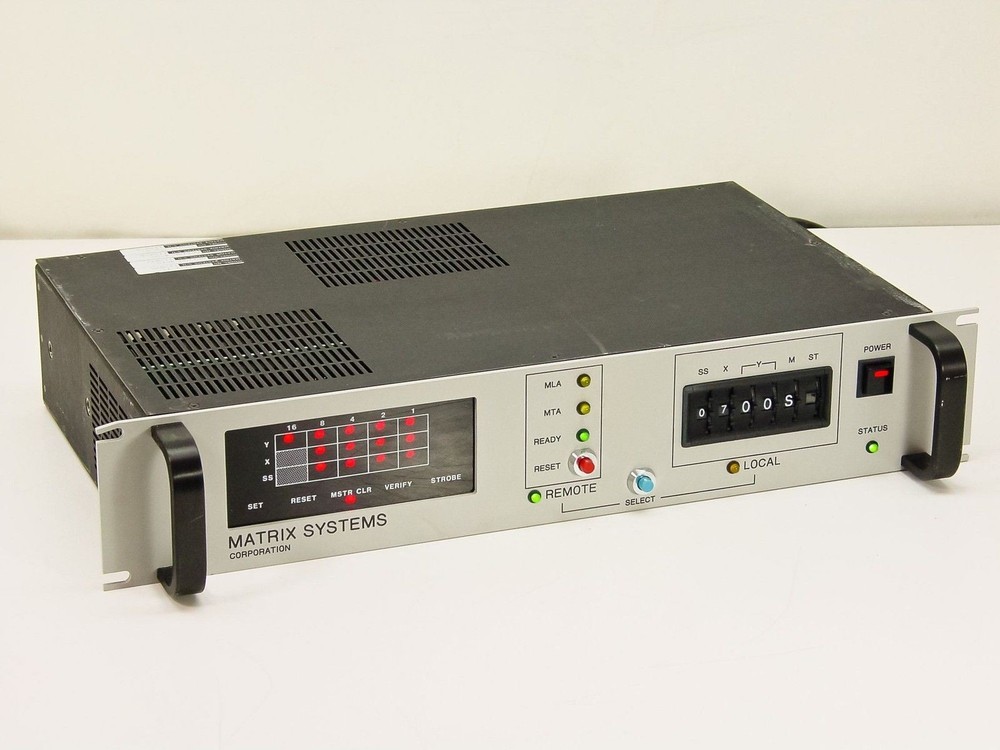 Matrix Systems Corp MSC Control Interface Unit with RS232 Option 3321A-232-S