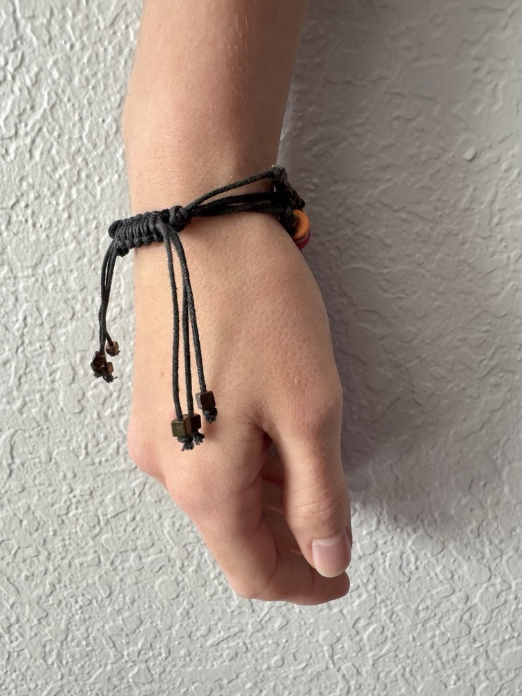 Handmade Boho Beaded Bracelet Unisex Adjustable