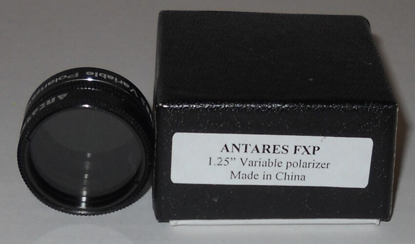 ANTARES VARIABLE POLARIZER FILTER. NEW IN BOX.