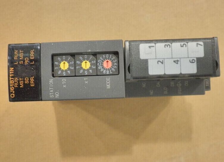 1PCS Used Mitsubishi PLC QJ61BT11N CC-Link Master Module