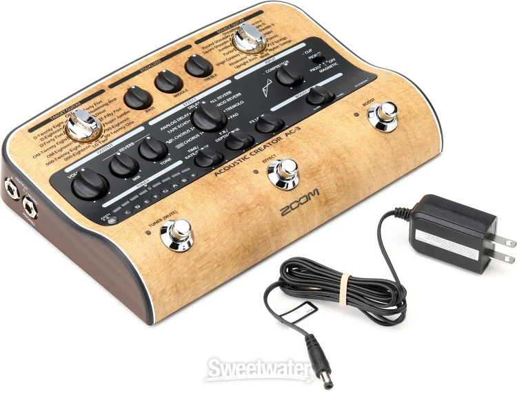 Zoom AC-3 Acoustic Creator - Enhanced Direct Box