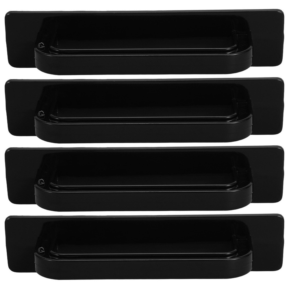 4 Pcs Drill-free Cabinet Handles Self Adhesive Wardrobe Drawer Pulls Stick