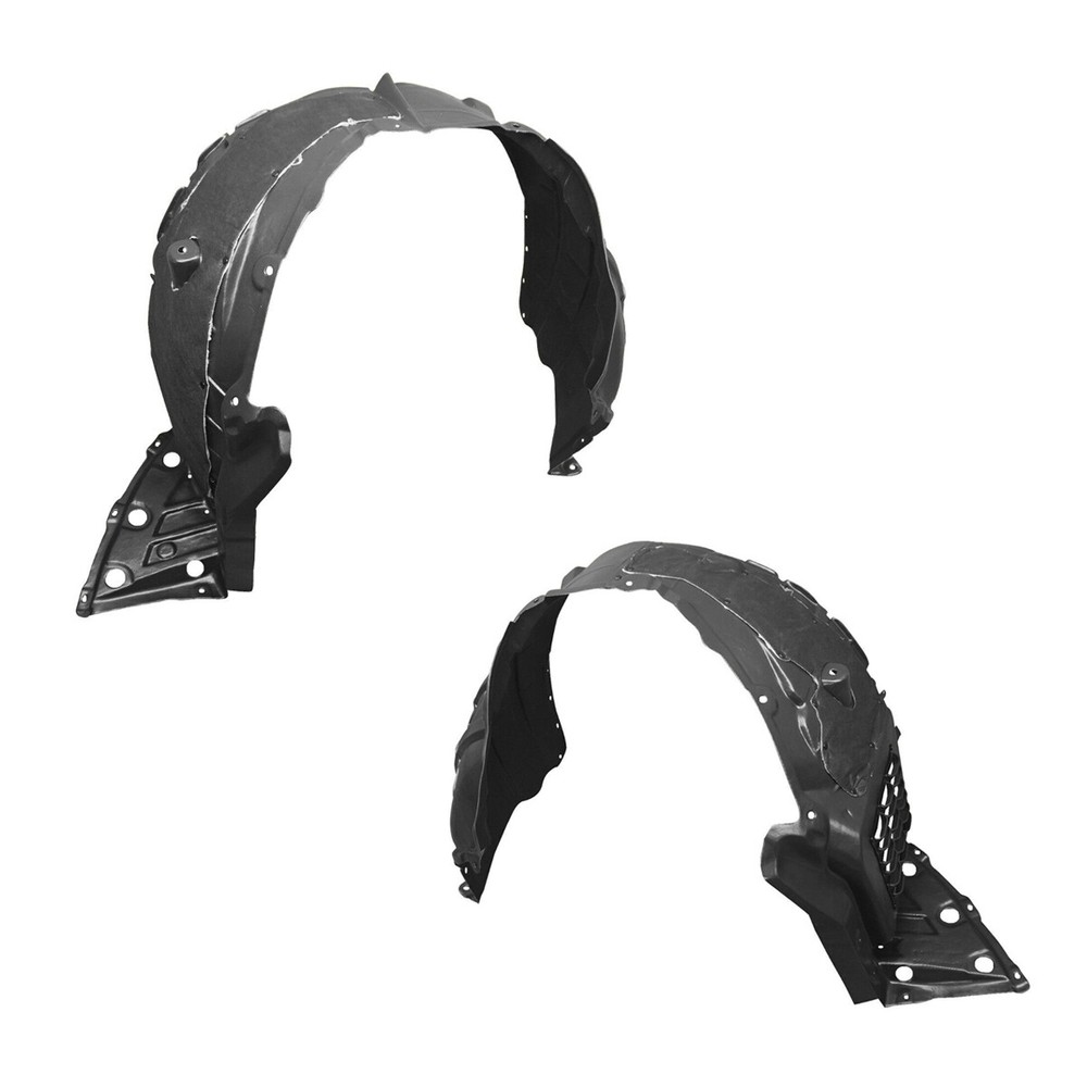 Front Driver & Passenger Side Fender Liner Set w/ Clips For 2013-2014 Pathfinder
