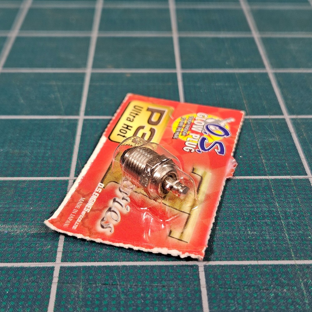 O.S. P3 Ultra Hot Glow Plug For Nitro Engine Turbo Button Head