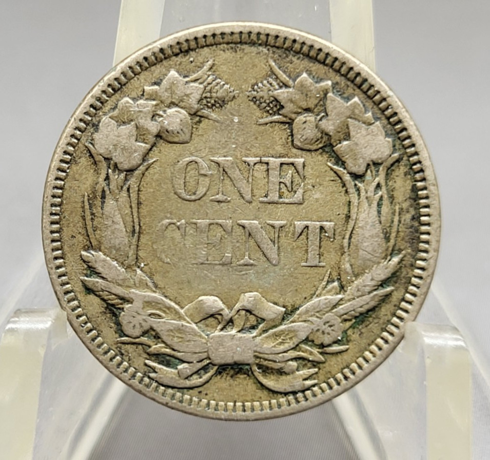 1857 U.S. Flying Eagle Cent Penny Type Coin