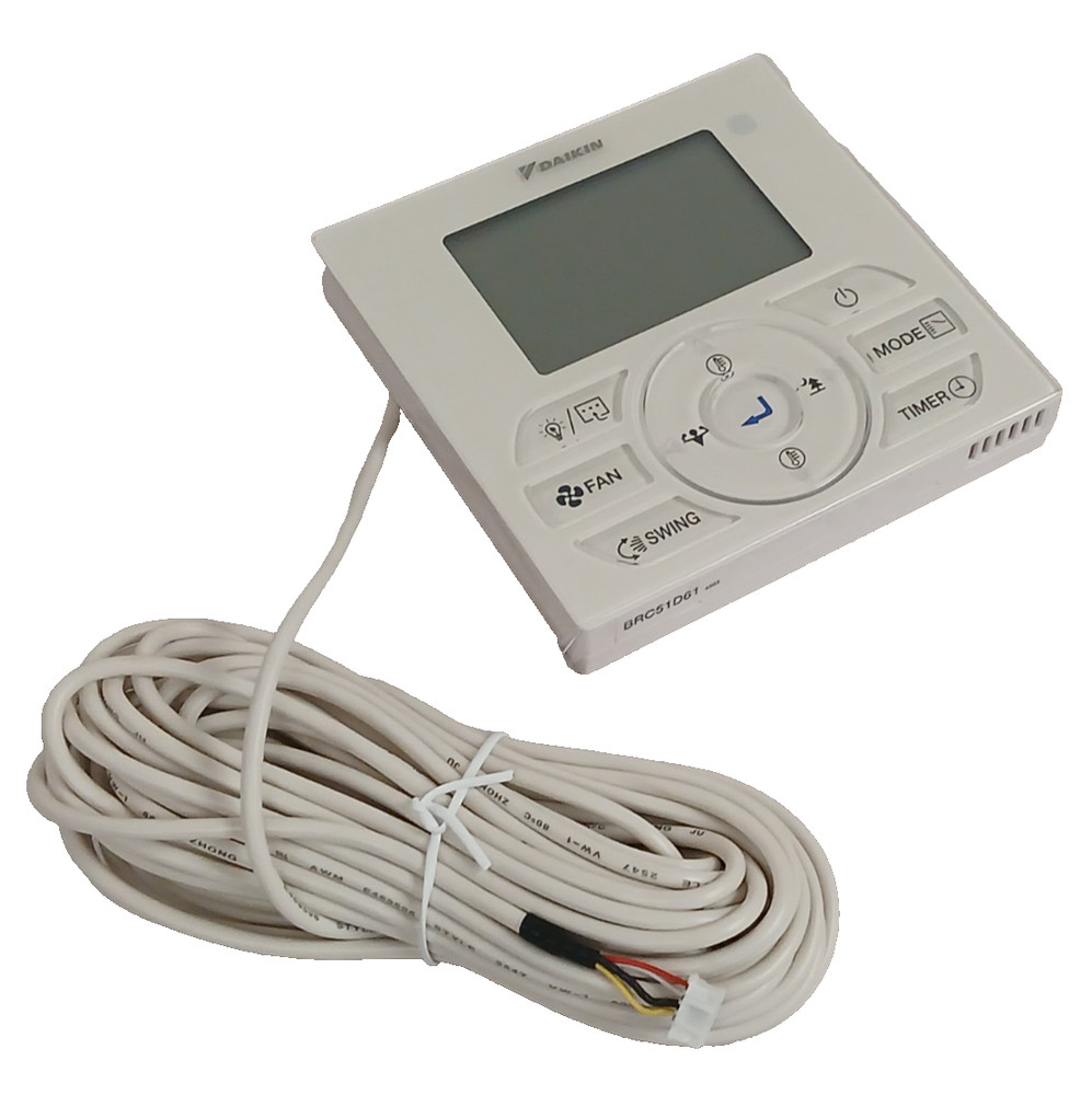 NEW Daikin BRC51D61 Wired Thermostat For Daikin Mini Split Systems