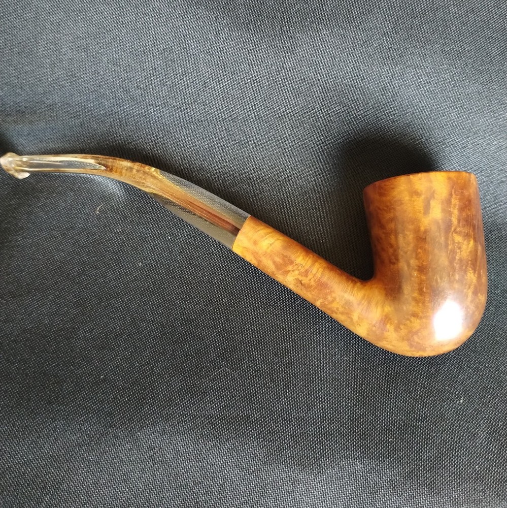 Bennington Briar Pipe Bent Dublin Smooth