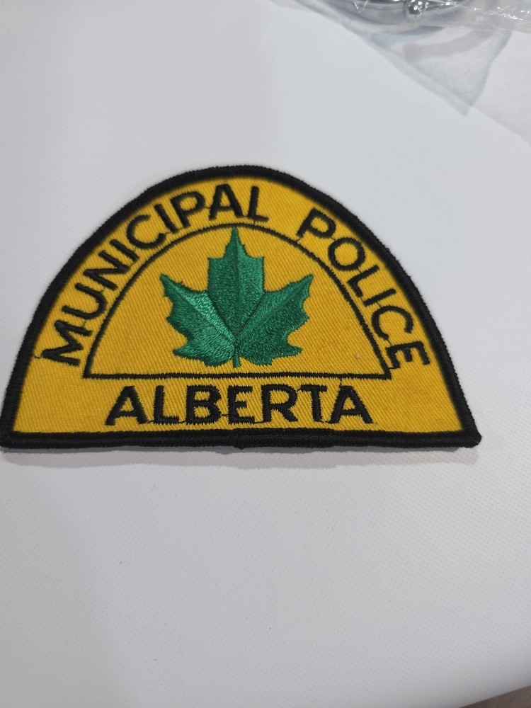Alberta Municipal Police Shoulder Patch  Obsolete