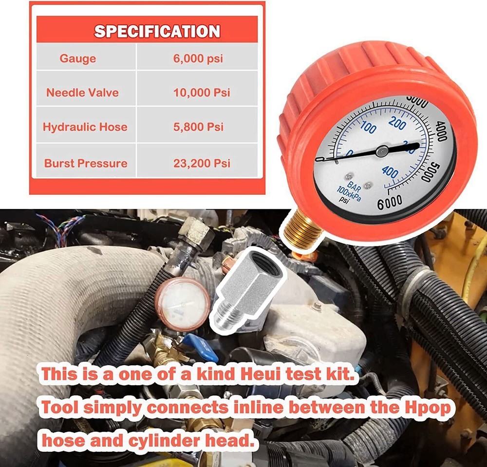 For International MaxxForce DT 9 10 466 1996-2015 Hpop System Test Tool Kit