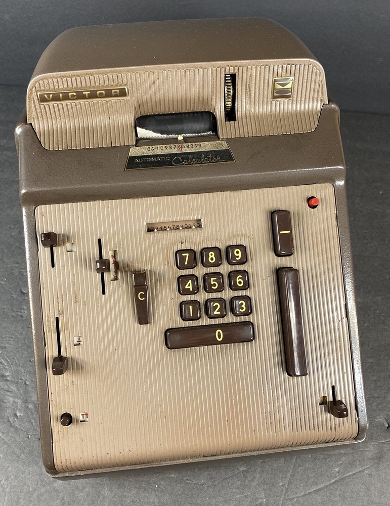 Vintage VICTOR Adding Machine
