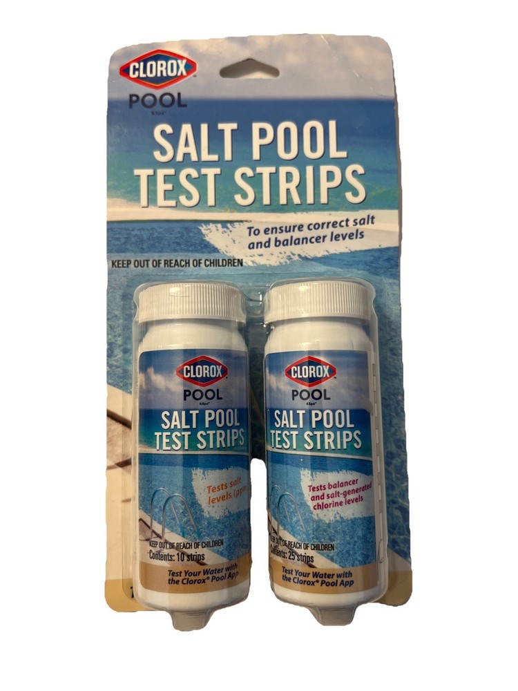Clorox Salt Pool Test Strips